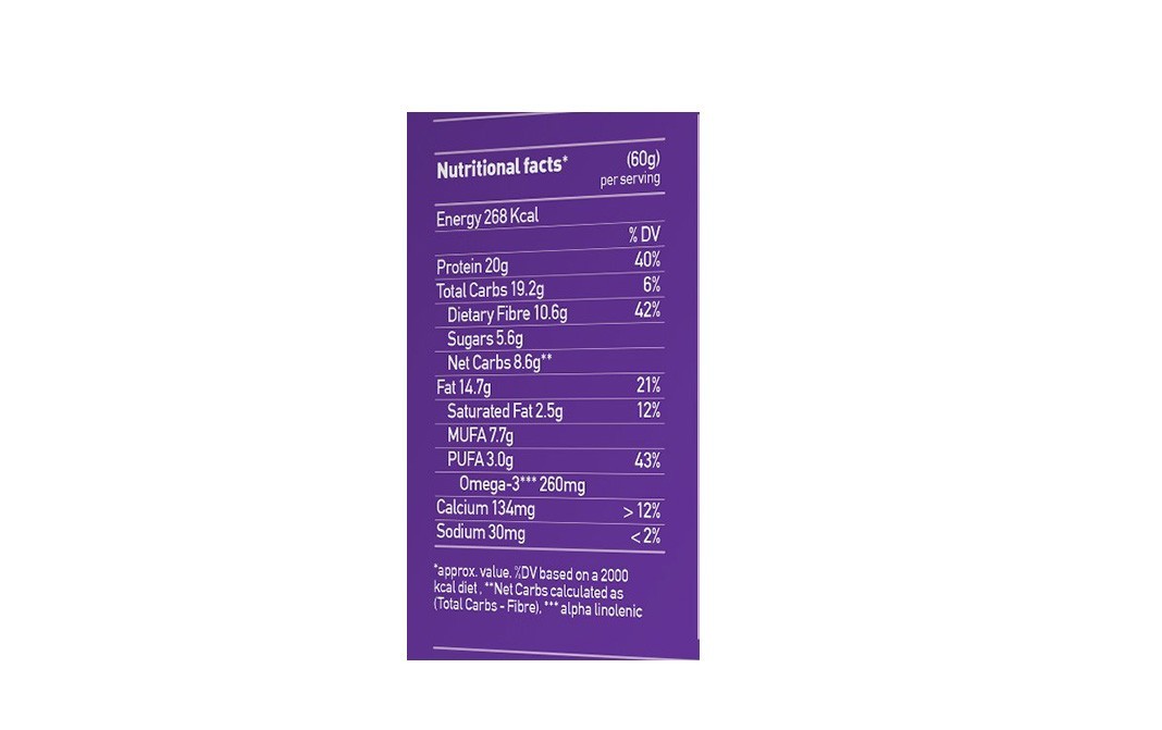Yoga Bar 20G Protein Bar, Baked Brownie   Pack  60 grams